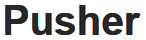 Pusher Logo