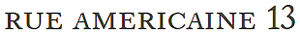 Rue Américaine 13 Logo
