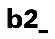 Galerie b2_ Logo