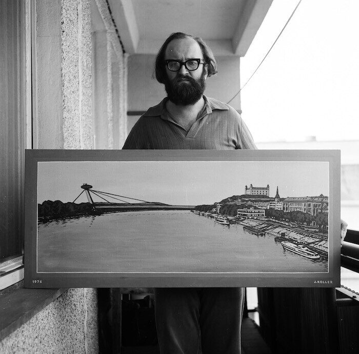 Image gallery Portrait of Július Koller